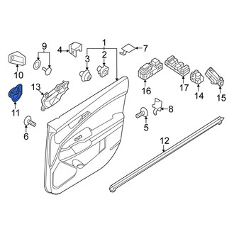 Kia OE - Front Left Door Access Cover