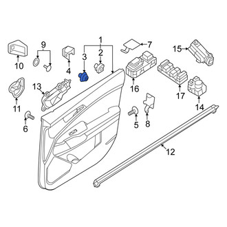 Kia OE - Door Interior Trim Panel Retainer