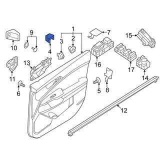 Kia OE - Door Interior Trim Panel Retainer