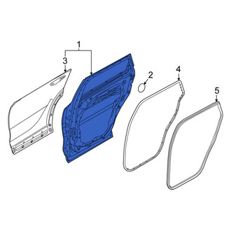 Kia OE - Rear Right Door Shell