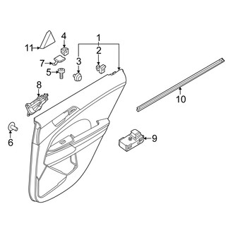 Kia OE - Rear Door - Interior Trim