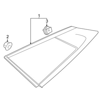 Kia OE - Quarter Panel - Glass