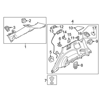 Kia OE - Quarter Panel - Interior Trim