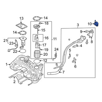 Kia OE - Fuel Tank Cap