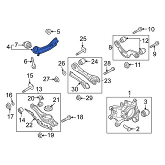 Kia OE - Rear Right Suspension Trailing Arm