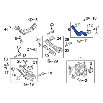 Kia OE - Front Left Suspension Control Arm