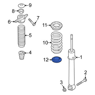 Kia OE - Front Coil Spring Insulator
