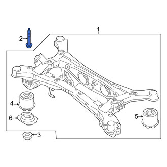 Kia OE - Front Suspension Crossmember Bolt
