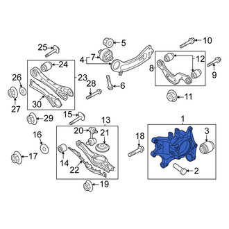 Kia OE - Rear Left Suspension Knuckle