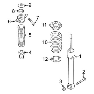 Kia OE - Rear Suspension - Shocks & Components