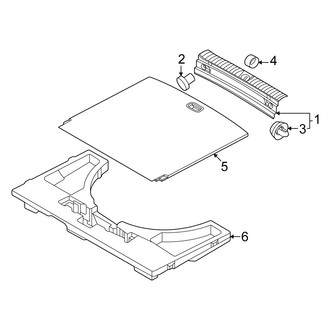 Kia OE - Rear Body & Floor - Interior Trim