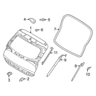 Kia OE - Lift Gate - Gate & Hardware