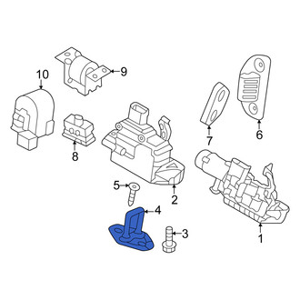 Kia OE - Rear Liftgate Lock Striker Plate