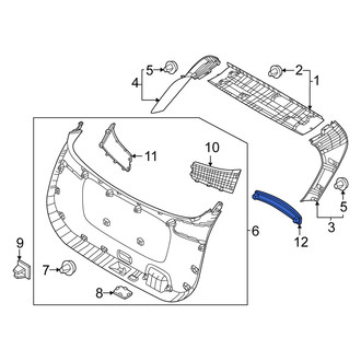 Kia OE - Rear Liftgate Pull Handle
