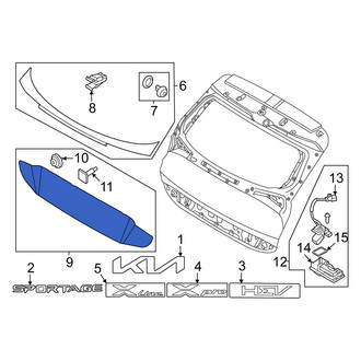Kia OE - Rear Lower Liftgate Finish Panel