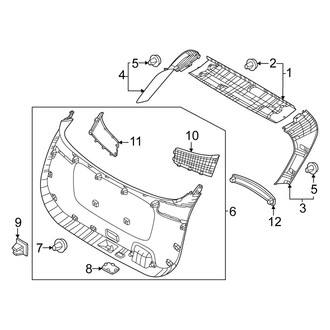 Kia OE - Lift Gate - Interior Trim