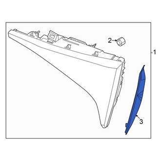Kia OE - Rear Left Outer Tail Light Cover