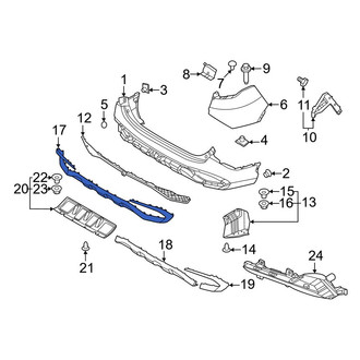 Kia OE - Rear Bumper Trim