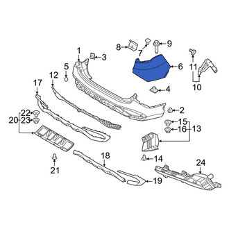 Kia OE - Front Lower Bumper Cover