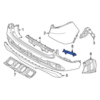Kia OE - Rear Left Reflector Panel