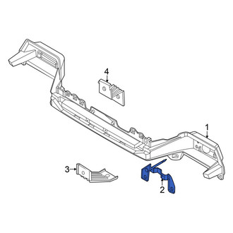 Kia OE - Rear Left Bumper Impact Bar Bracket