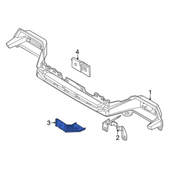 Kia OE - Rear Lower Bumper Impact Bar Bracket