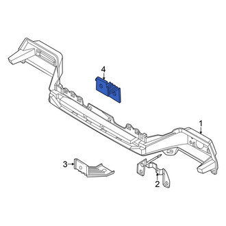 Kia OE - Rear Upper Bumper Impact Bar Bracket