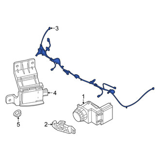 Kia OE - Rear Parking Aid System Wiring Harness