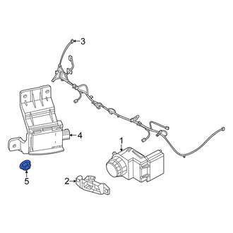 Kia OE - Blind Spot Detection System Warning Sensor Nut