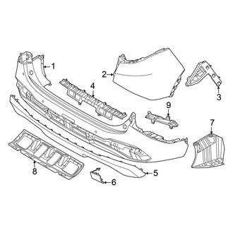 Kia OE - Rear Bumper - Bumper & Components (Korea Built, Bumper Cover & Trim)