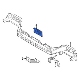 Kia OE - Rear Upper Bumper Impact Bar Bracket