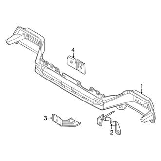 Kia OE - Rear Bumper - Bumper & Components (Korea Built, Structure & Mounting)