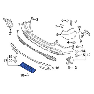 Kia OE - Rear Bumper Cover Heat Shield