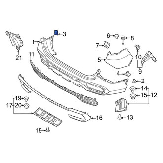 Kia OE - Bumper Cover Insulator