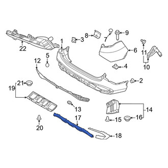 Kia OE - Rear Bumper Trim