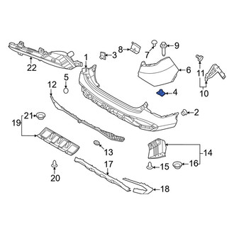 Kia OE - Bumper Cover Nut