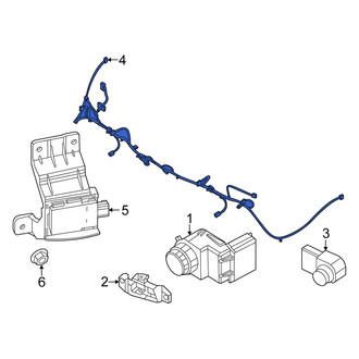 Kia OE - Front Parking Aid System Wiring Harness