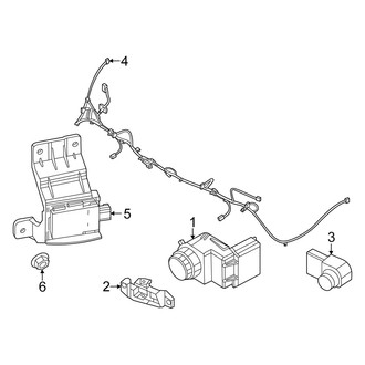 Kia OE - Rear Bumper - Electrical Components