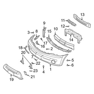 Kia OE - Front Bumper - Bumper & Components