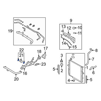 Kia OE - Engine Coolant Pipe O-Ring