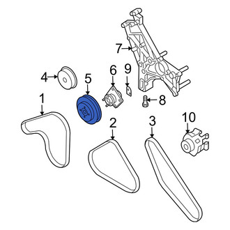 Kia OE - Accessory Drive Belt Idler Pulley