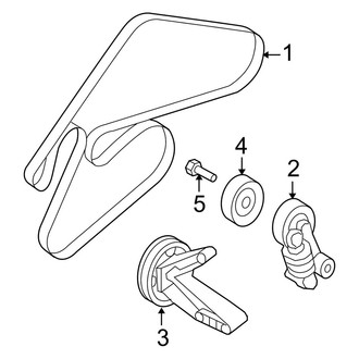 Kia OE - Cooling - Belts (Base / EX / LX)