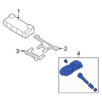 Kia OE - Tire Pressure Monitoring System (TPMS) Sensor