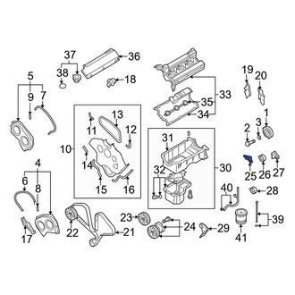 Kia OE - Engine Timing Belt Tensioner