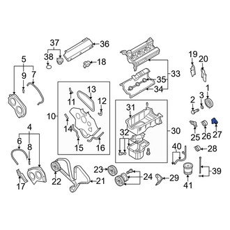 Kia OE - Engine Timing Belt Tensioner