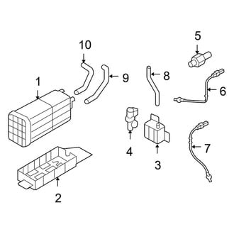 Kia OE - Emission System - Emission Components (3.8L)