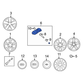 Kia OE - Tire Pressure Monitoring System (TPMS) Sensor