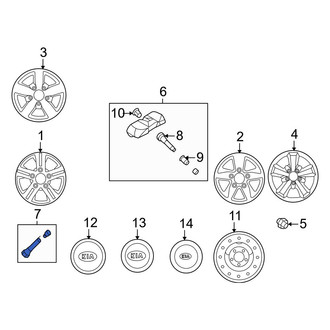 Kia OE - Tire Valve Stem