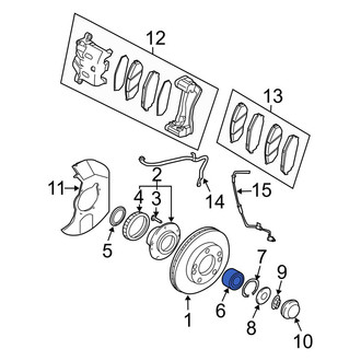 Kia OE - Front Wheel Bearing
