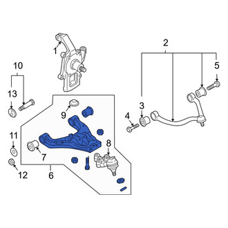 Kia OE - Front Right Lower Suspension Control Arm